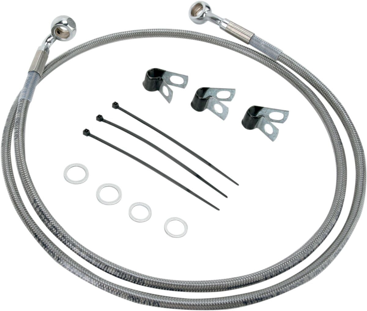 Extended Length Stainless Steel Brake Line Kit
