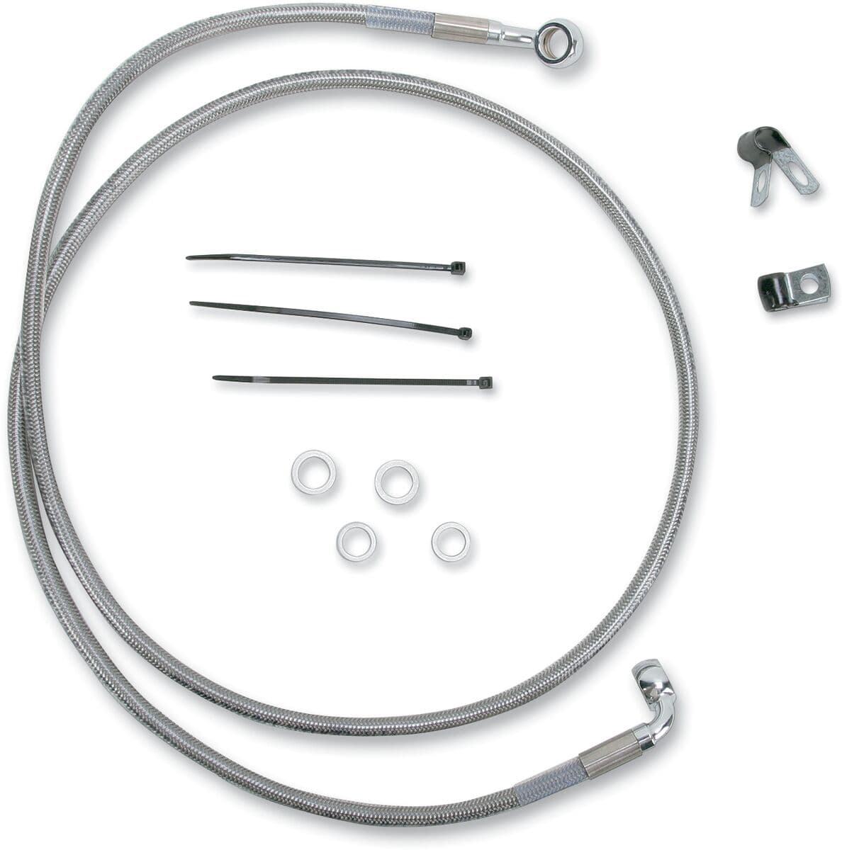 Extended Length Stainless Steel Brake Line Kit