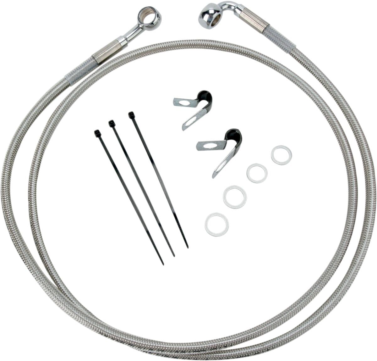 Extended Length Stainless Steel Brake Line Kit