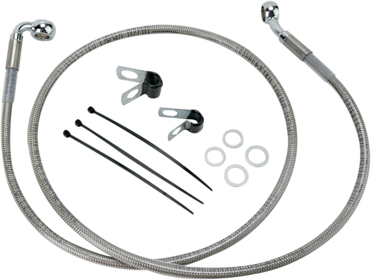 Extended Length Stainless Steel Brake Line Kit