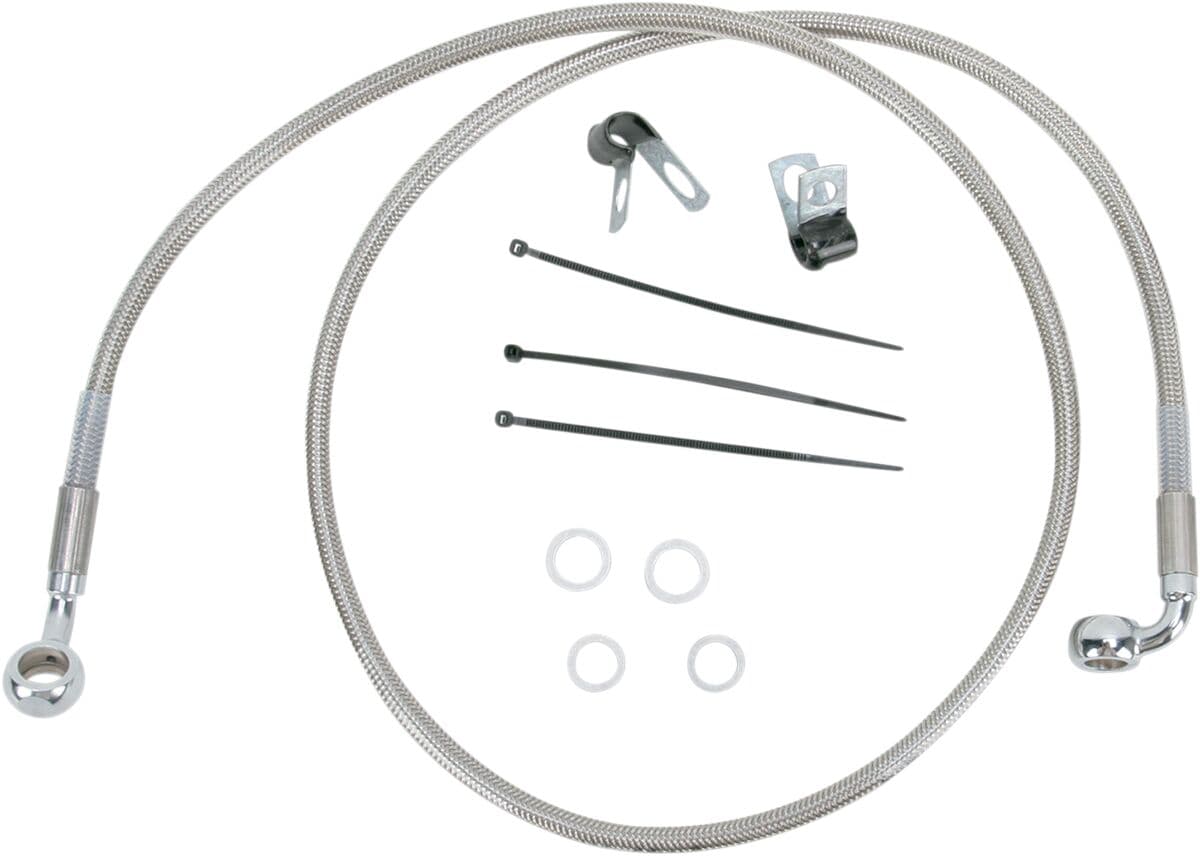 Extended Length Stainless Steel Brake Line Kit