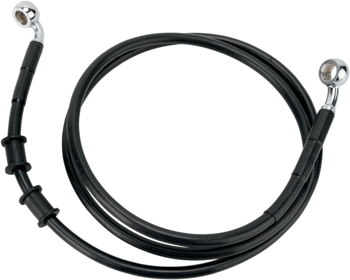 Extended Length Black Vinyl Brake Line Kit