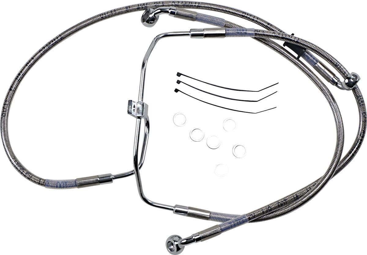 Extended Length Stainless Steel Brake Line Kit