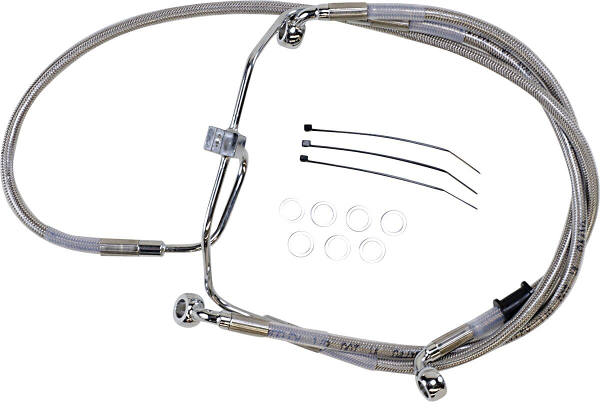 Extended Length Stainless Steel Brake Line Kit