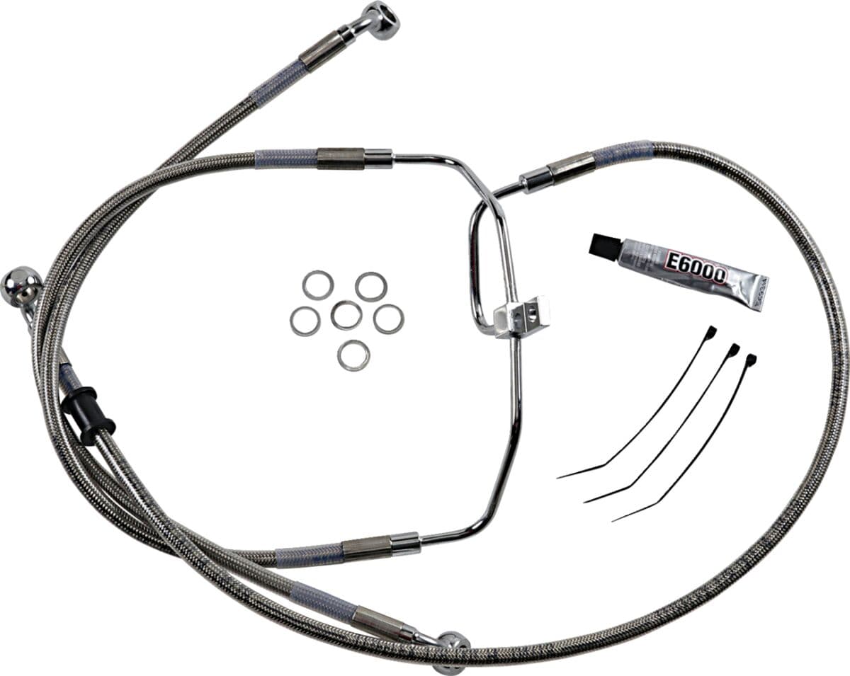Extended Length Stainless Steel Brake Line Kit