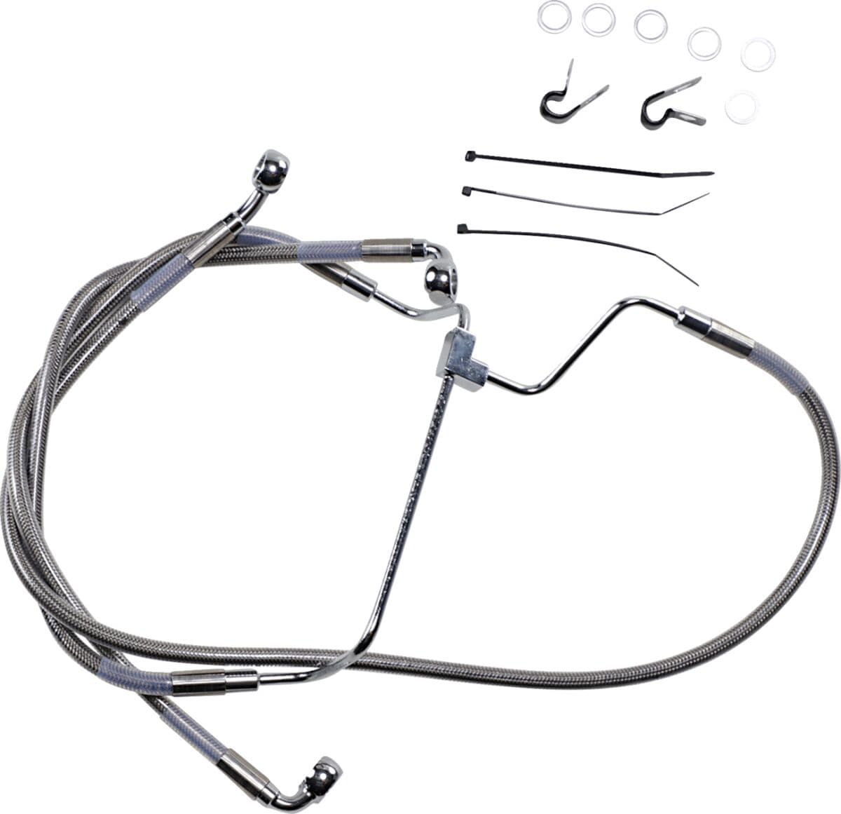 Extended Length Stainless Steel Brake Line Kit
