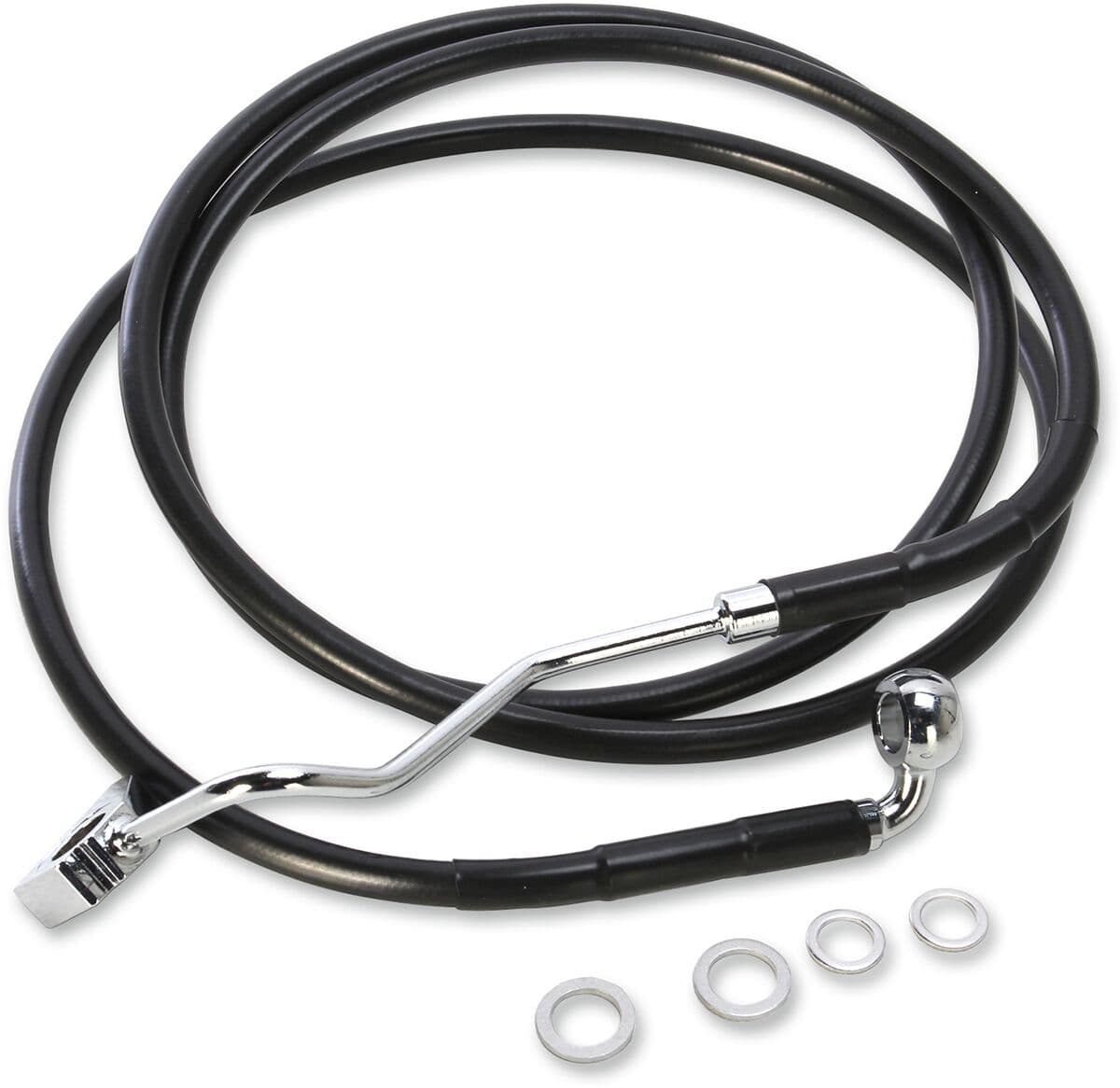Extended Length Black Vinyl Brake Line Kit