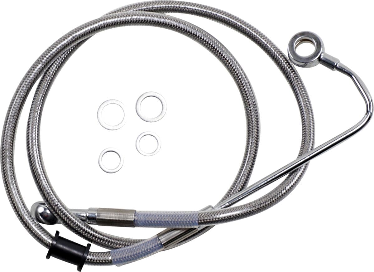 Extended Length Stainless Steel Brake Line