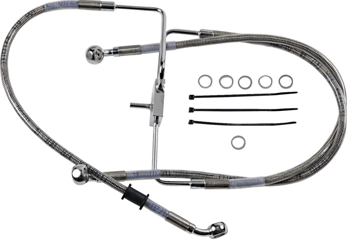 Extended Length Stainless Steel Brake Line