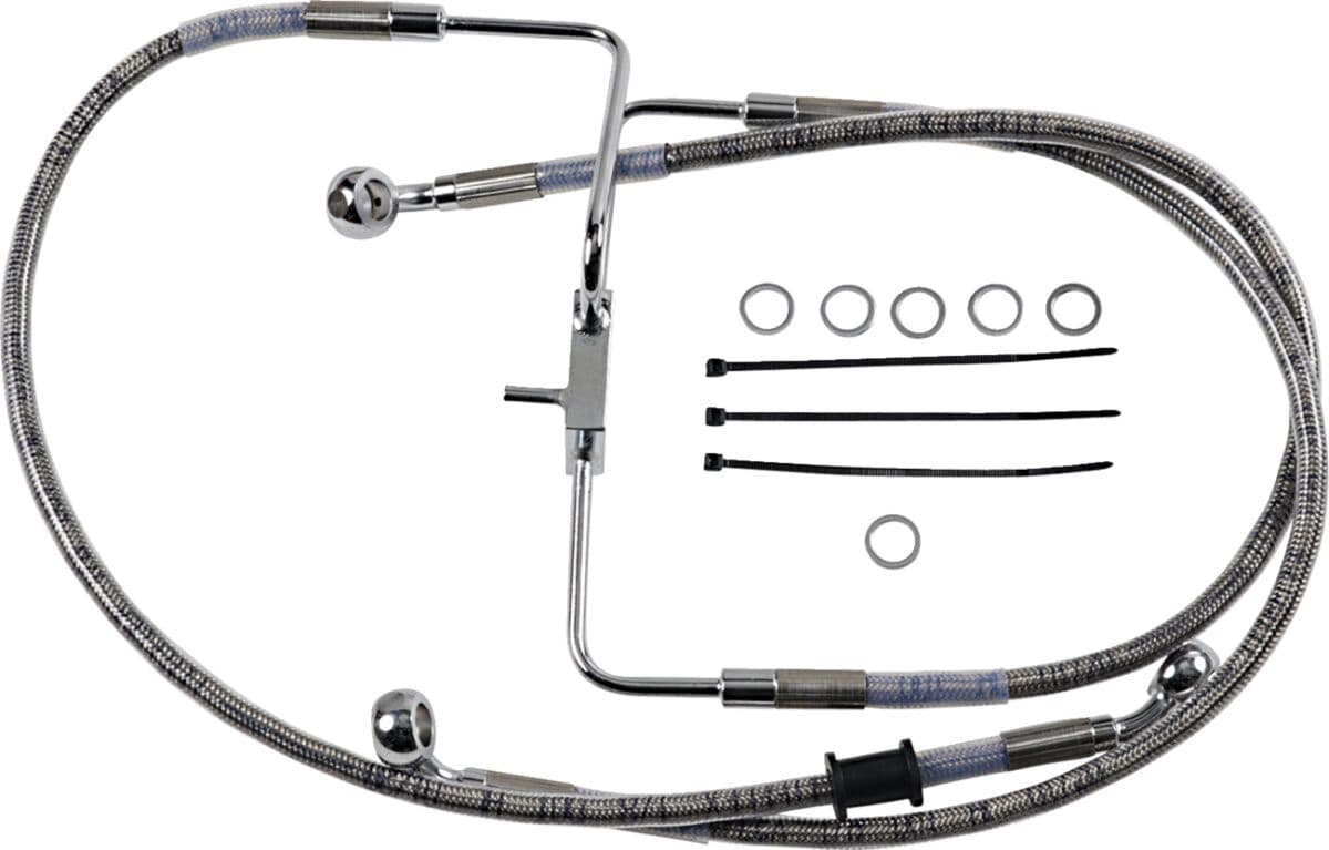 Extended Length Stainless Steel Brake Line
