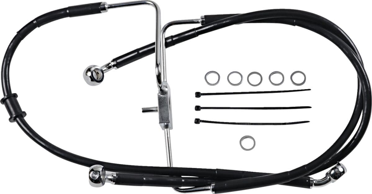 Extended Length Stainless Steel Brake Line
