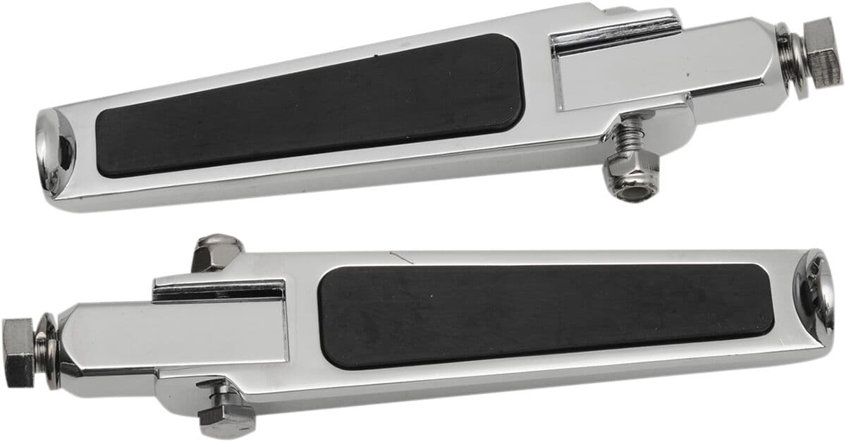 Foot Pegs with Rubber Inlay
