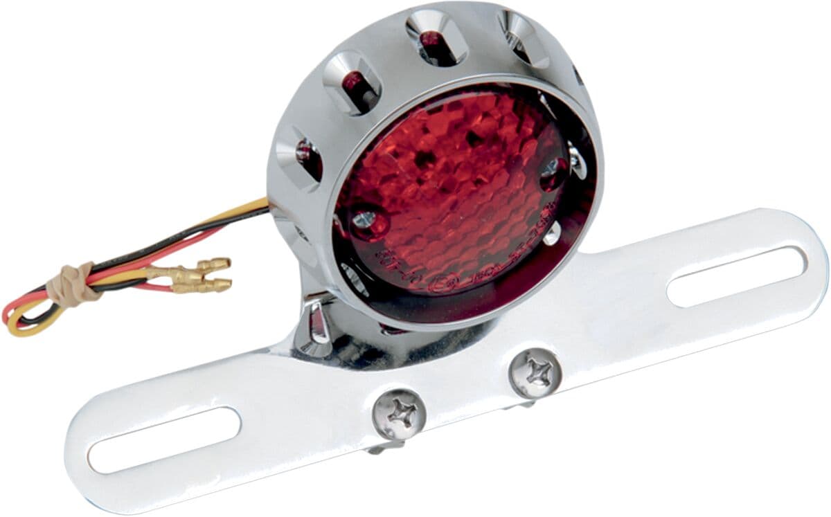 Custom Bobber Led Taillight and License Plate Mount