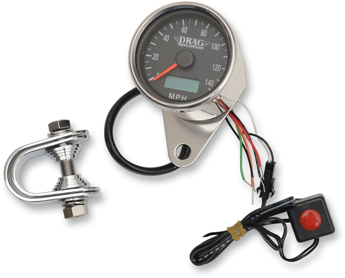 Programmable Mini Electronic Speedometer with Odometer/Tripmeter