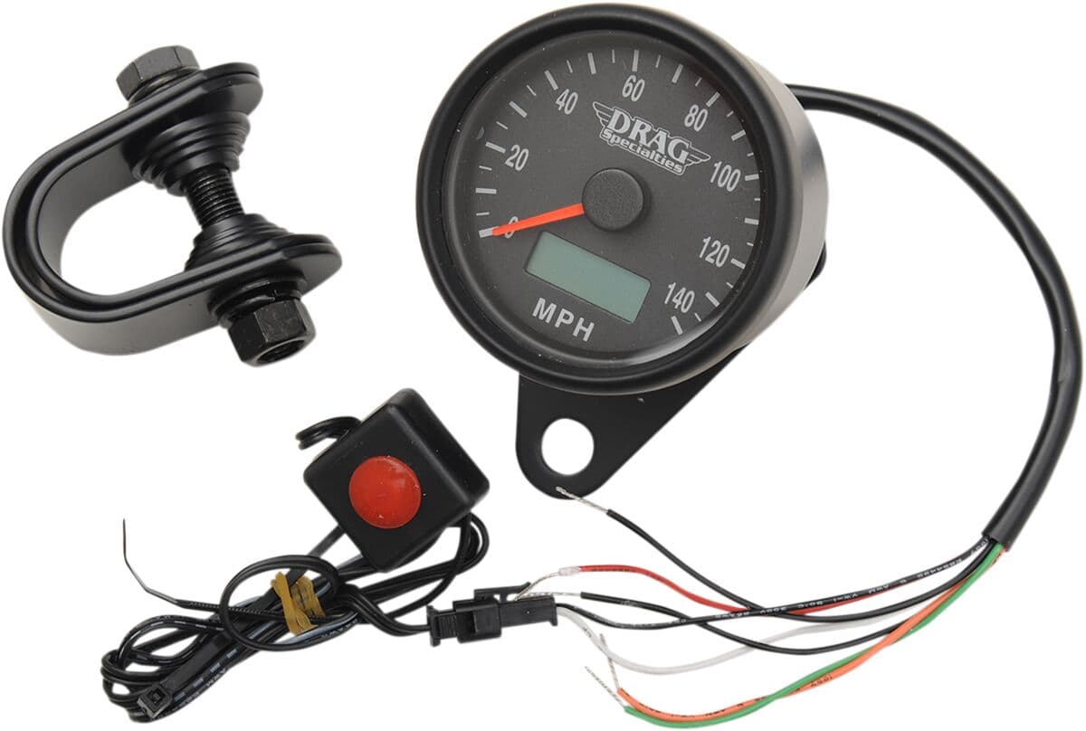 Programmable Mini Electronic Speedometer with Odometer/Tripmeter