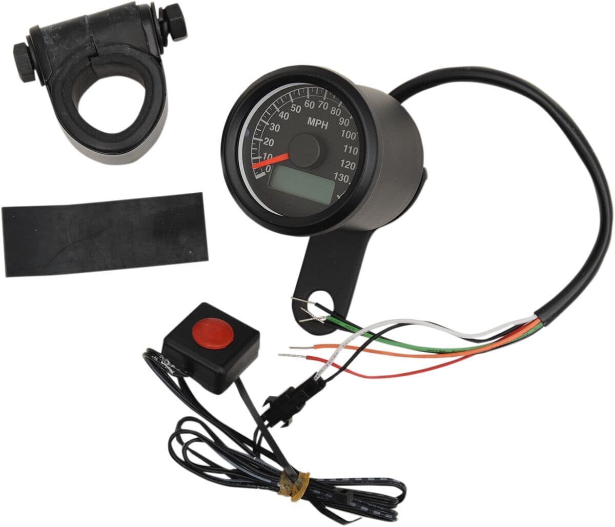 Programmable Mini Electronic Speedometer with Odometer/Tripmeter
