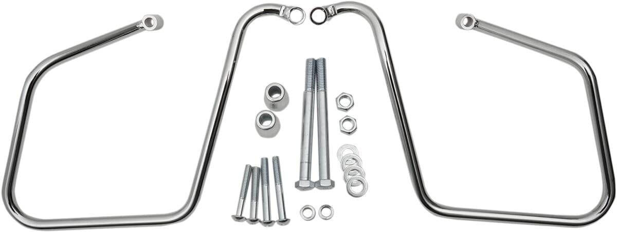Chrome Saddlebag Support Brackets