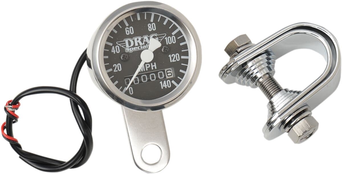 1-7/8" 140 MPH Mini Mechanical Speedometer