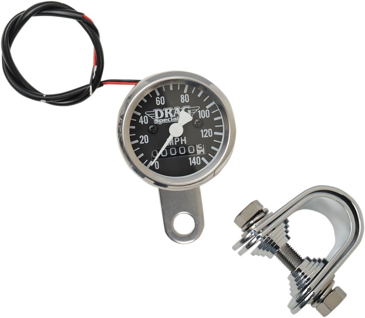 1-7/8" 140 MPH Mini Mechanical Speedometer