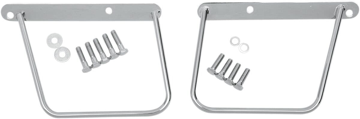 Chrome Saddlebag Support Brackets
