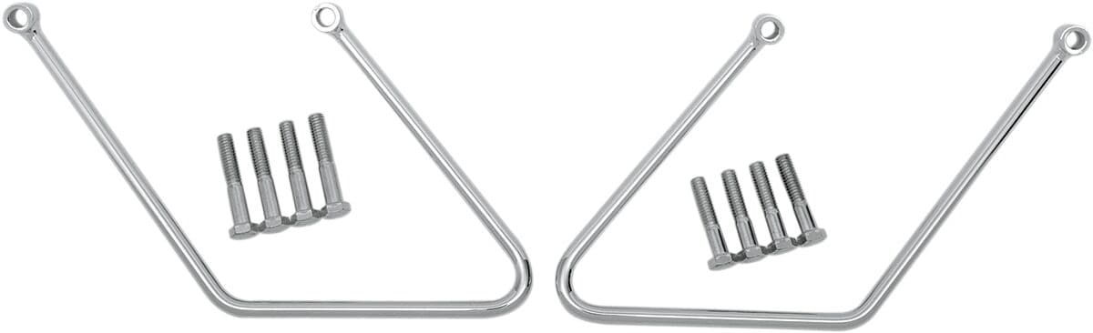 Chrome Saddlebag Support Brackets