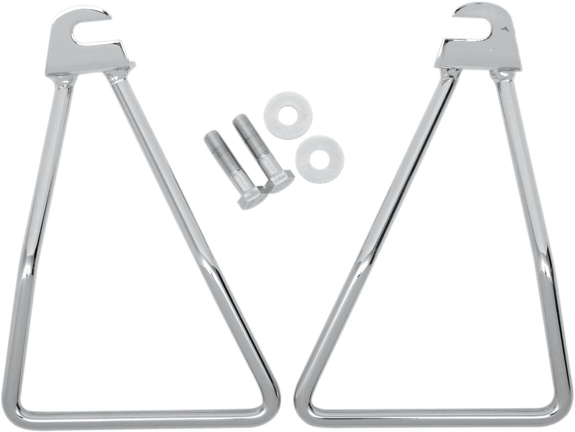 Chrome Saddlebag Support Brackets