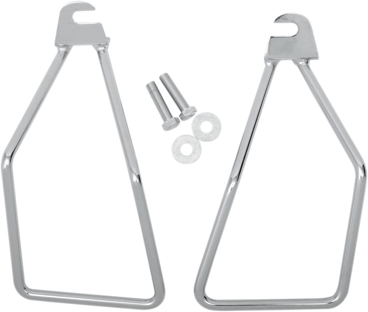 Chrome Saddlebag Support Brackets