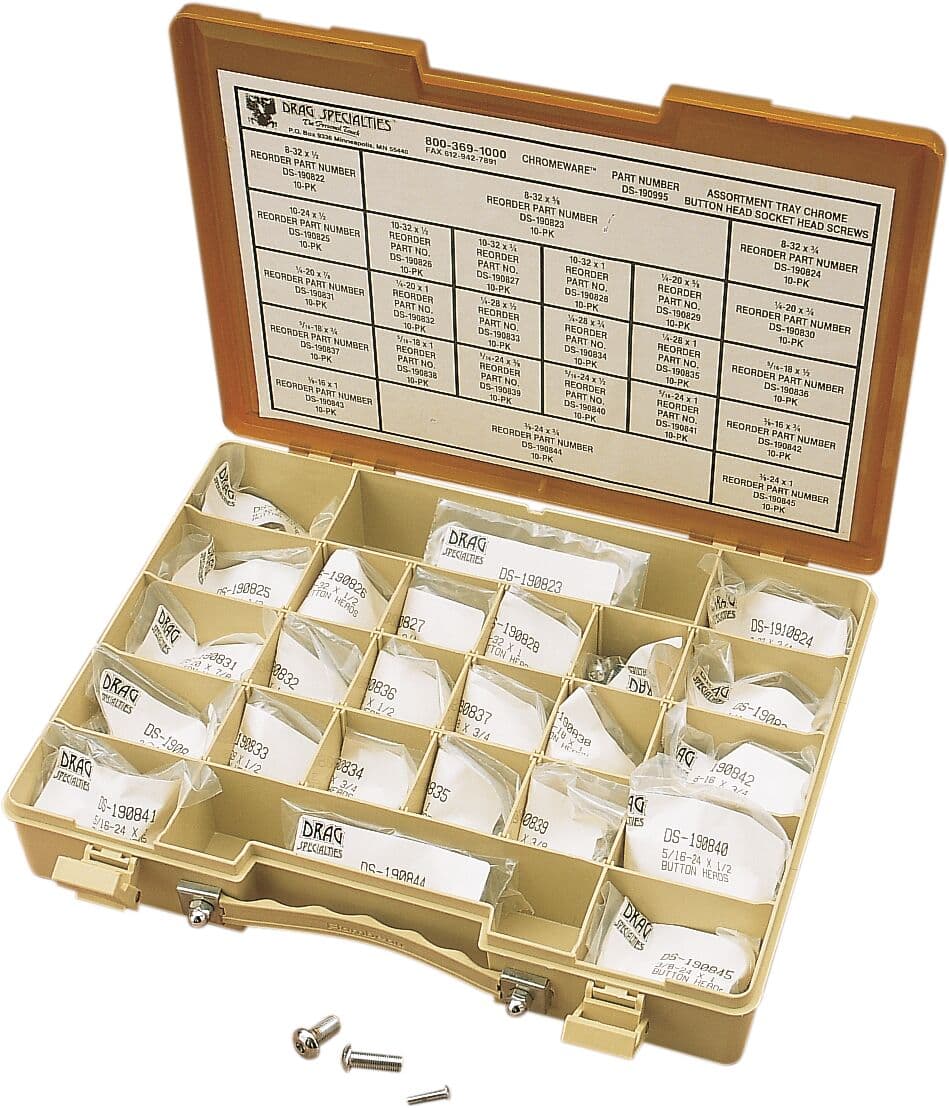 Button Head Bolt Assortment Kit