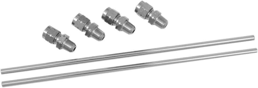 Chrome Rocker Oil Lines