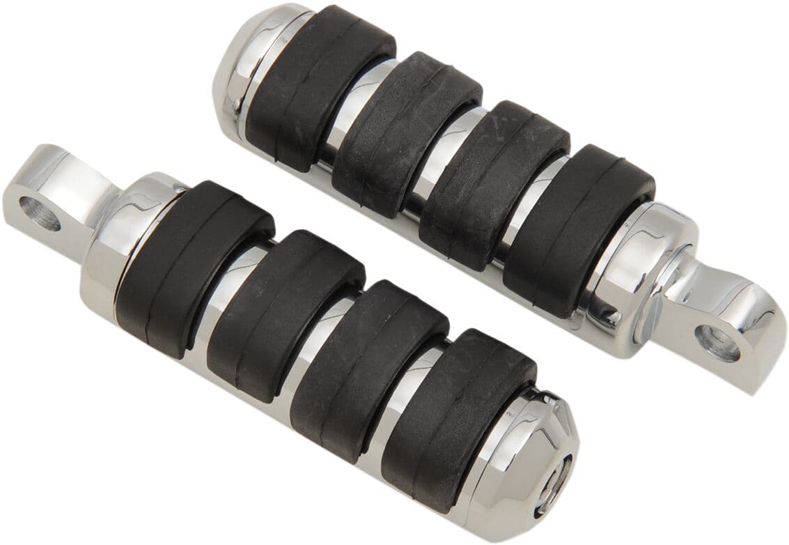 Soft-Ride Foot Pegs Silver