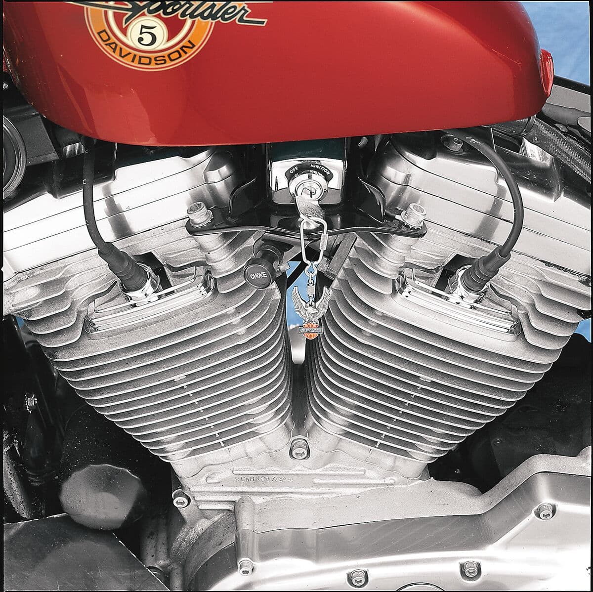 Chrome Head Bolt/Spark Plug Cover