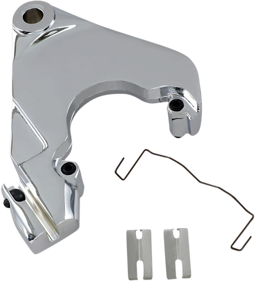Chrome Rear Caliper Bracket
