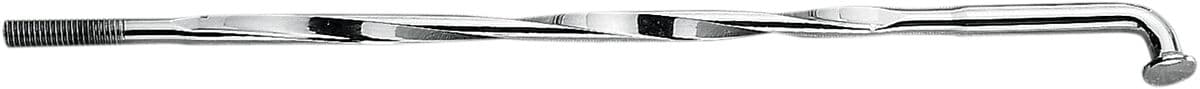 Twisted and Diamond-Cut Chrome Spoke Set