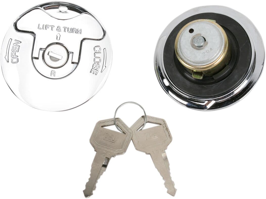 Flush-Mount Locking Gas Cap