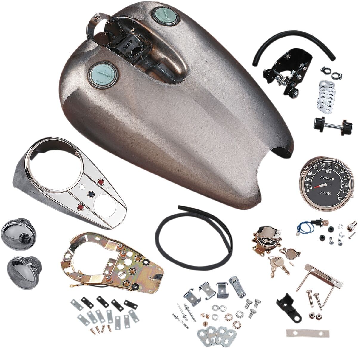 Extended Dash-Style Rubber-Mount Quickbob® Tank Kit