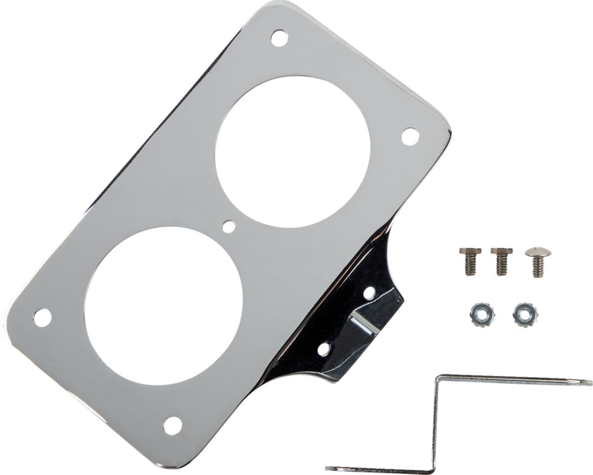 Laydown License Plate Mount