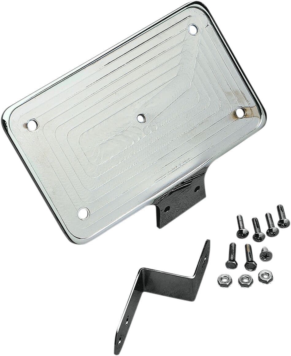 Laydown License Plate Mount