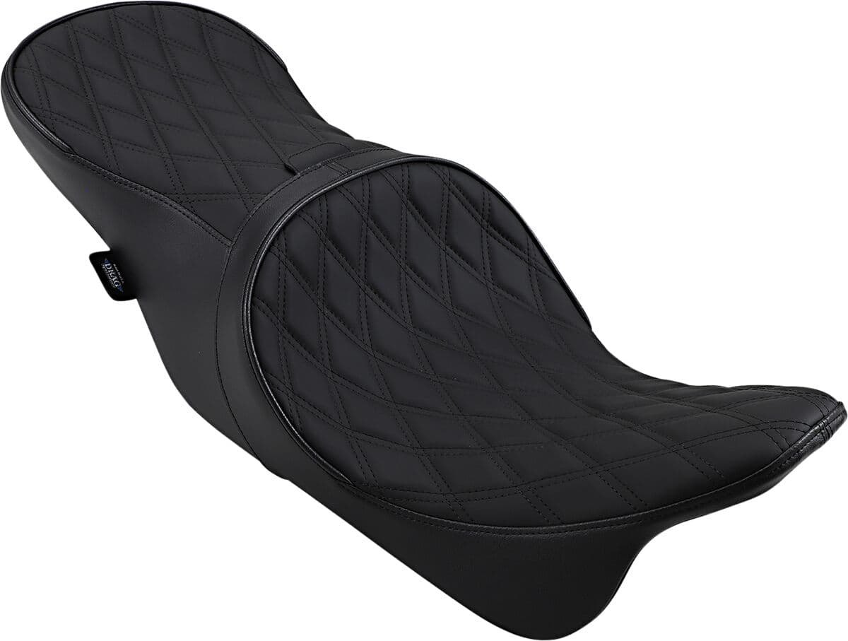 Forward Positioned 2-Up Low Profile Touring Leather Seat