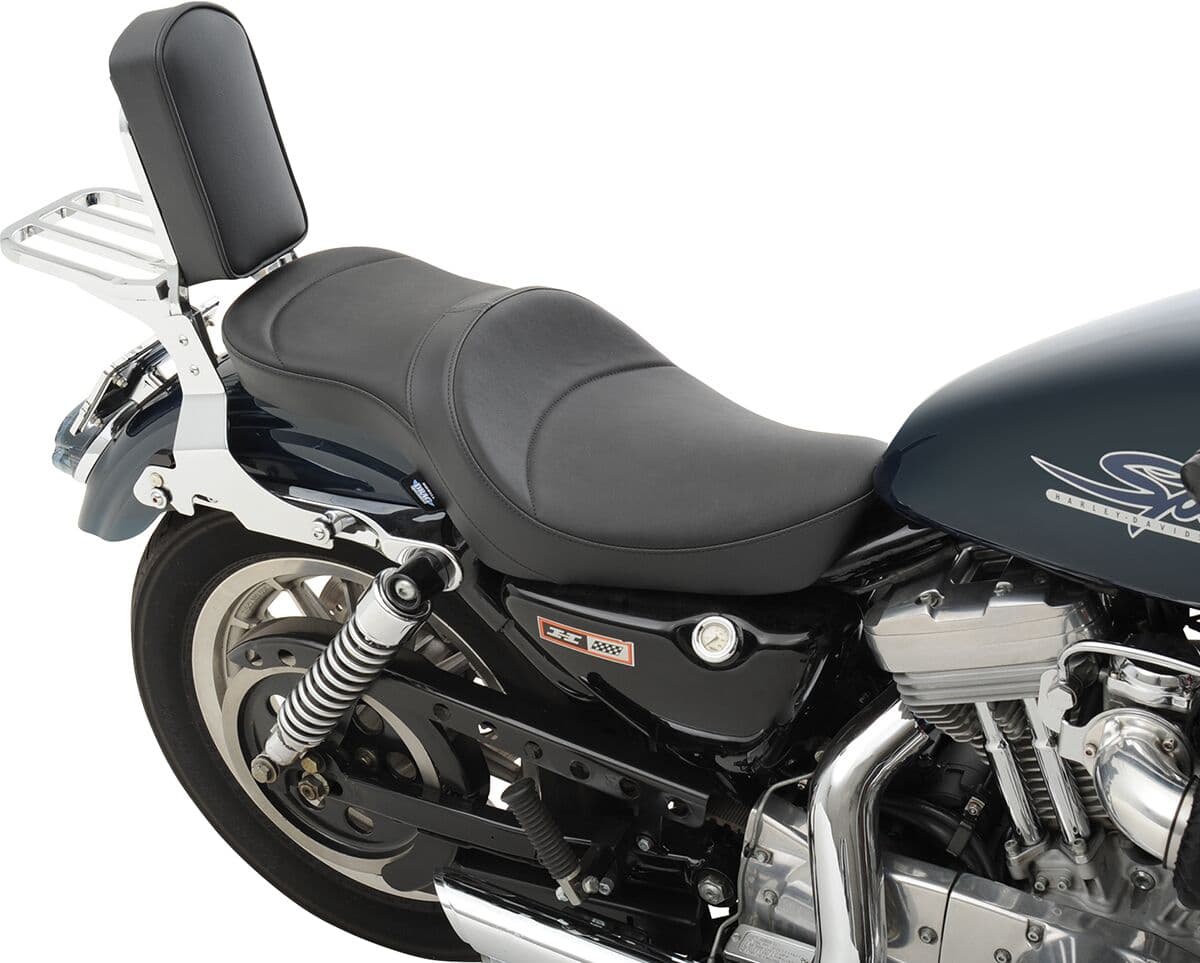Low-Profile Double Bucket 2-Up Vinyl Seat