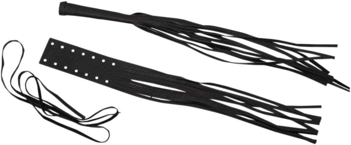 Fringed Leather Lever Covers