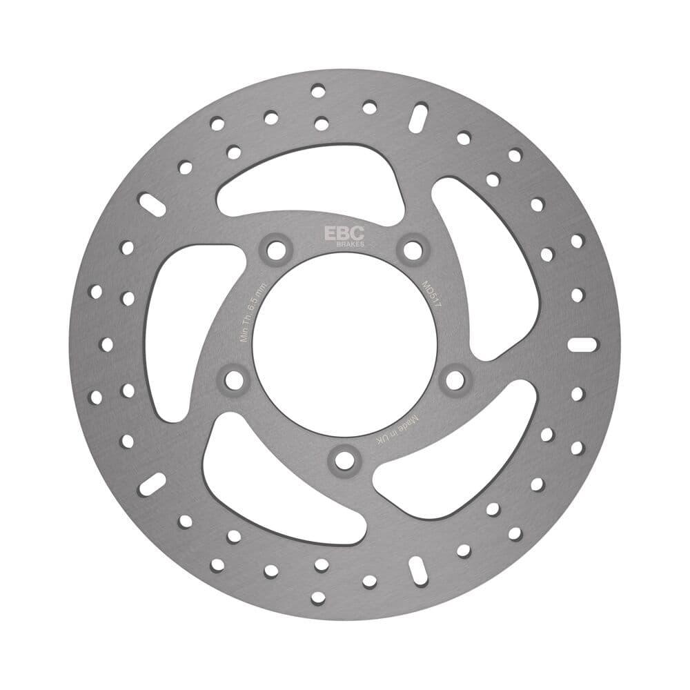 Round HPSR solid brake rotor