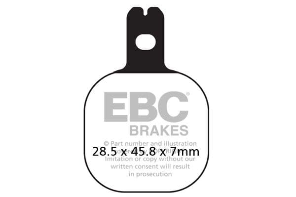 FA Series Organic Brake Pads