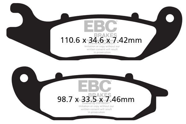 TT Sport Carbon Fusion Brake Pads