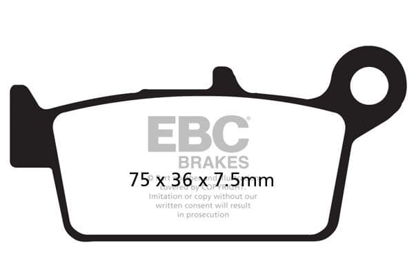SFA Series Organic Scooter Brake Pads