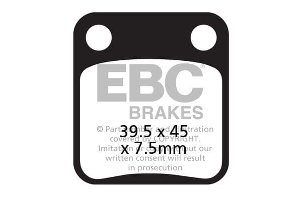 SFAC Carbon Series Scooter Brake Pads