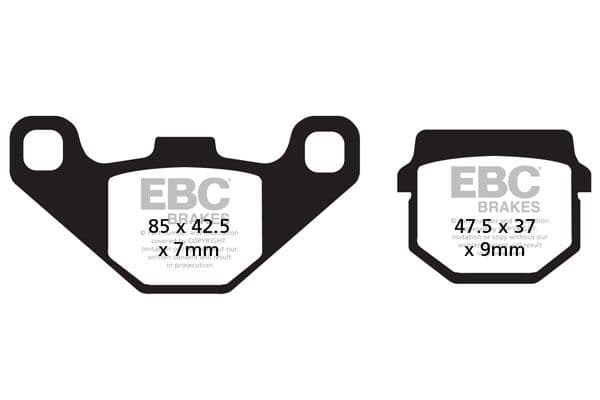 SFAC Carbon Series Scooter Brake Pads