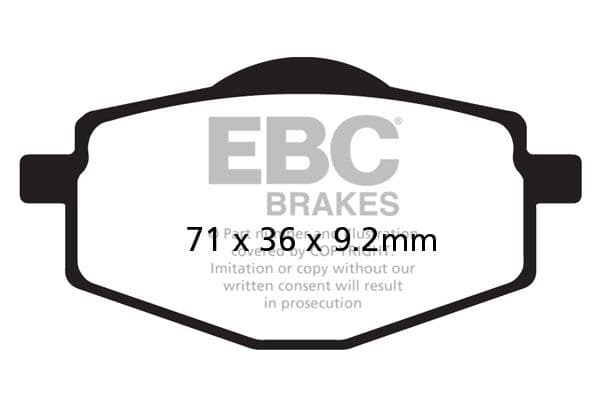 SFAC Carbon Series Scooter Brake Pads