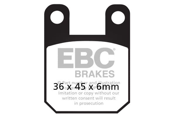 SFAC Carbon Series Scooter Brake Pads