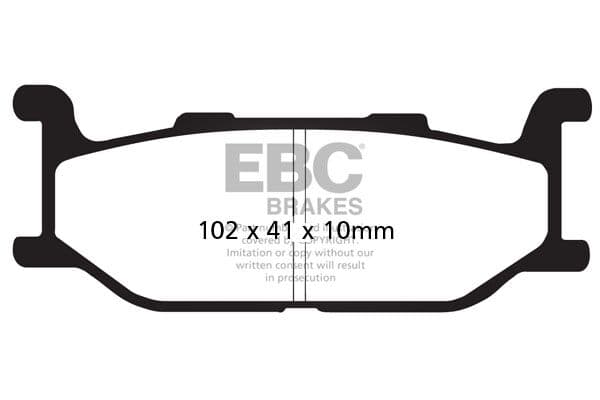 SFAC Carbon Series Scooter Brake Pads