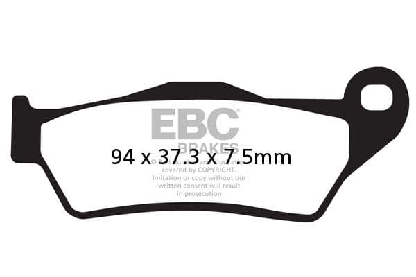 SFAC Carbon Series Scooter Brake Pads